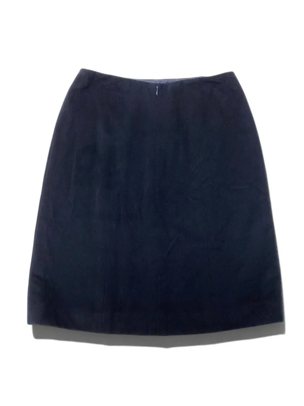 Chanel CC Logo Pencil Skirt Long Black 44